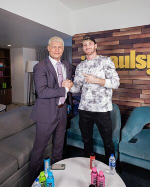 Cody Runnels Instagram - WWE royalty, @americannightmarecody joins the boys to discuss winning Royal Rumble & eliminating Logan Paul, facing Roman Reigns at WrestleMania, truth behind tearing his pec before Seth Rollins match, relation to Lana Rhoades, Top 3 WWE wrestlers, legendary father Dusty Rhodes, wrestling Vince McMahon, George starting his own podcast, PRIME X UFC partnership & more…

Thank you @grandhyattsa for hosting us!

#codyrhodes #wwe #loganpaul #royalrumble #romanreigns #wrestlemania