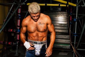 Cody Runnels Instagram - A long week. I know last Sunday was not the result I’d hoped for, and I know many fans were disappointed as well. I make no excuses. I lost. I’d be remiss if I didn’t tell you how much I enjoyed the ride…until Sunday night, and furthermore Monday night. I would like to thank @thebrandirhodes @wwe , the city of Los Angeles, Matt Rolf, @bradkolowichjr , @sgovintage , @jtcervero , HHH, The McMahon Family, Bruce, Conrad, Kevin Dunn, Ryan W Ryan C Mustache Chad Brian James Ed K, John Cone, John Cena, and @makeawishamerica for allowing me the honor to induct 15 wishes into the Circle Of Champions, and many more names I may be forgetting…in addition Nick Khan for taking care of my family through the festivities. Lastly, the almost 200k fans who attended the weekend overall…unwavering and motivating. I want to be your champion. This Monday I hope to speak about my future with WWE and what may be next for me. @usanetwork