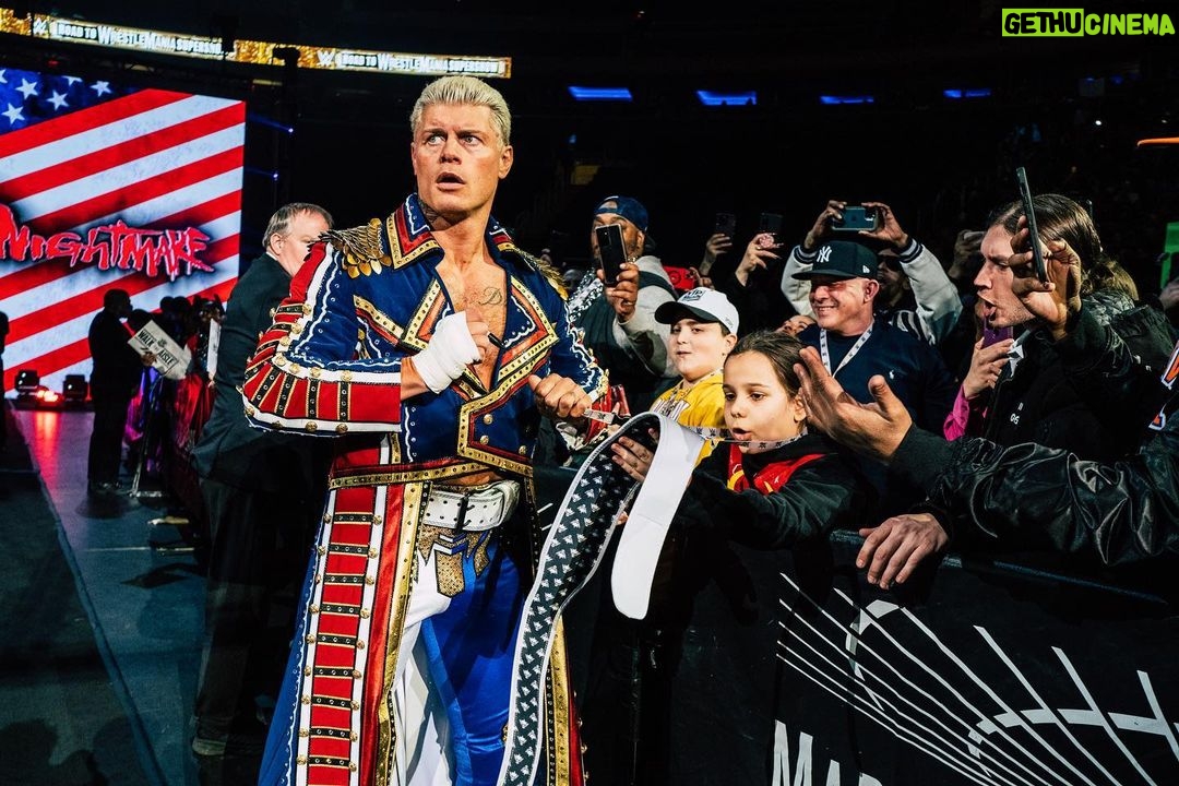 Cody Runnels Instagram - Unbelievable crowd in @thegarden @wwe