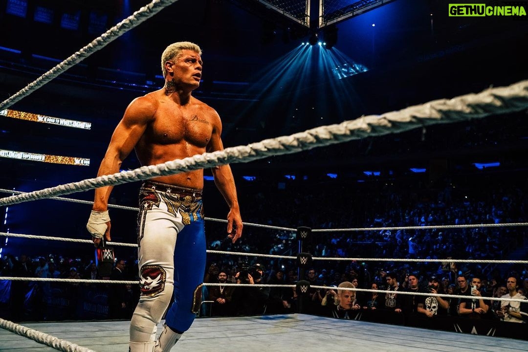 Cody Runnels Instagram - Unbelievable crowd in @thegarden @wwe