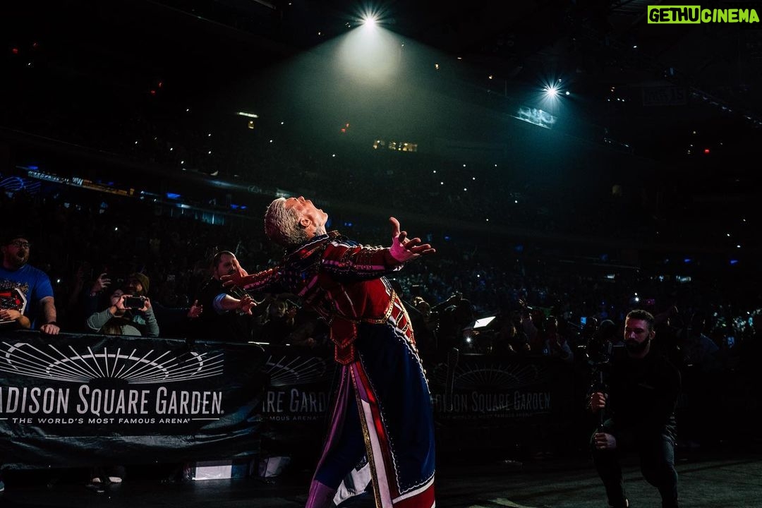 Cody Runnels Instagram - Unbelievable crowd in @thegarden @wwe