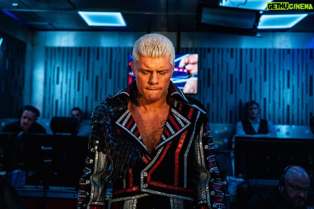 Cody Runnels Instagram - TBT - Royal Rumble 2023, thank you @sgovintage / @kali_butterfly and @aesthreadics for the finest duds! Sandra has been with me since day 1, she’s the master!
