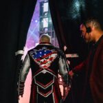 Cody Runnels Instagram - TBT - Royal Rumble 2023, thank you @sgovintage / @kali_butterfly and @aesthreadics for the finest duds! Sandra has been with me since day 1, she’s the master!