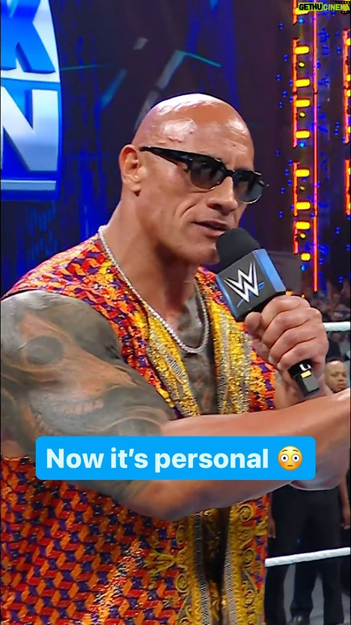 Cody Runnels Instagram - @americannightmarecody literally claps back at @therock 👋💥 #SmackDown