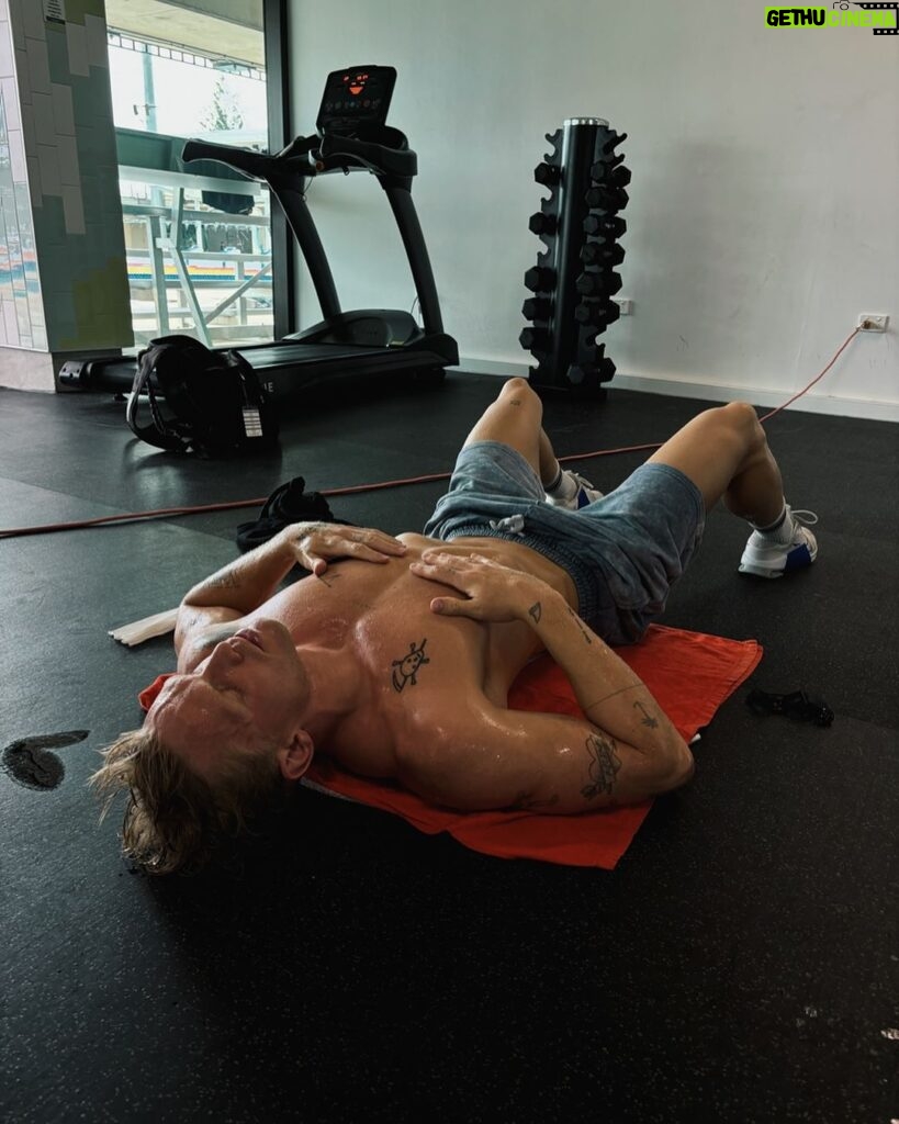 Cody Simpson Instagram - This is 18 hours and 45 kilometres a week in the pool. This is another 4 hours a week in the gym, an hour on the spin bike and an hour in the Pilates studio. This is 3 hours a week on a physio table. This is in bed at 9 and up at 5. This is daily naps and ice baths so I can go again. This is meditation and visualisation. This is countless hours in the dark place, dreaming of the light. This is everyday, every week, every month, for 4 years. This is no matter what, I gave it all. This is the path to the highest version of myself!