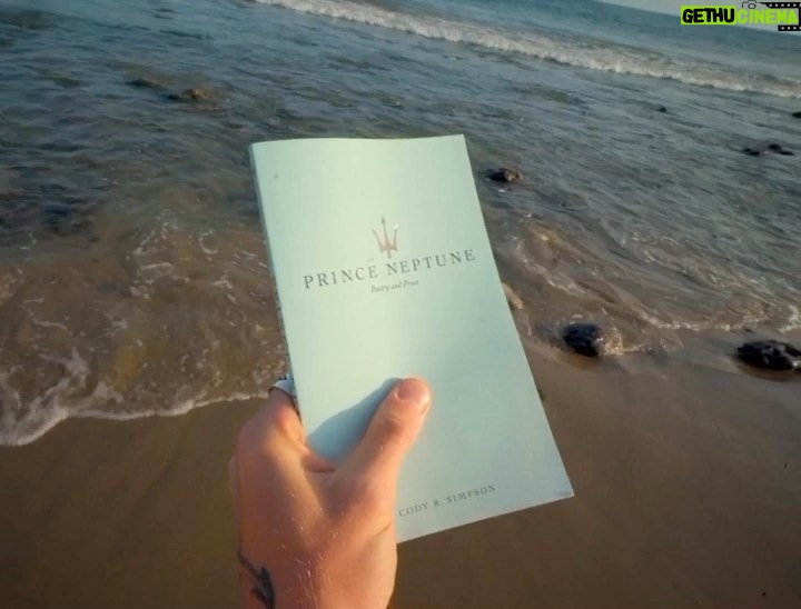 Cody Simpson Instagram - #WorldPoetryDay marks almost three years of the original seed: Prince Neptune, poetry & prose. A dazed and somewhat disorderly first collection of words, thoughts and poems amassed and gleaned from notebooks through a coming-of-age period in my life. An interesting thought is that I started my journey as a swimmer not long after I released this, it must have marked a shift in the tide for me.
