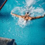 Cody Simpson Instagram - In pain there is progress, in discomfort there are diamonds. The path I’m on right now is very different from the ones I’ve walked in the past, and the ones I will walk again in the future, but it might be the purest path I’ve experienced. I’m satisfying the swimmer in me. Photo @mackhorton.