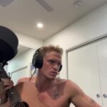 Cody Simpson Instagram - Laying demo of ‘Kirra’ and giving you a sneak peek of my new version of On My Mind..