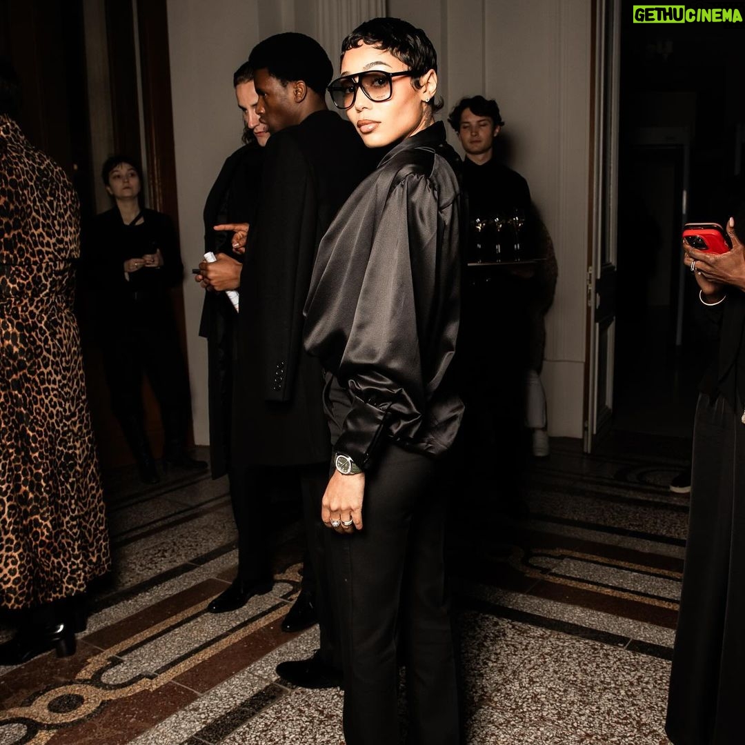 Coi Leray Instagram - @ysl @anthonyvaccarello Men’s Fashion Show in Paris 💫 Paris, France