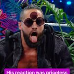 Colby Lopez Instagram - @wwerollins couldn’t stand any mention of @romanreigns or @therock 🤢 #WWEChamber