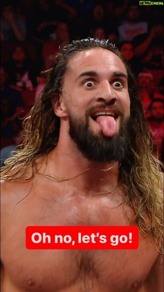 Colby Lopez Instagram - @wwerollins wants to go crazy! #WWERaw