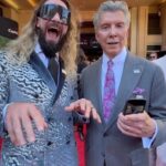 Colby Lopez Instagram - @wwerollins even got @realmichaelbuffer singing his entrance theme 🎶 #ESPYS