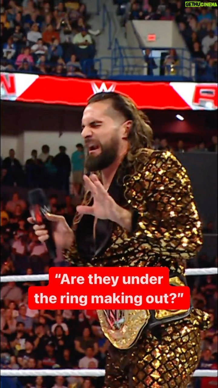 Colby Lopez Instagram - Thanks for that image, @wwerollins 🤮
