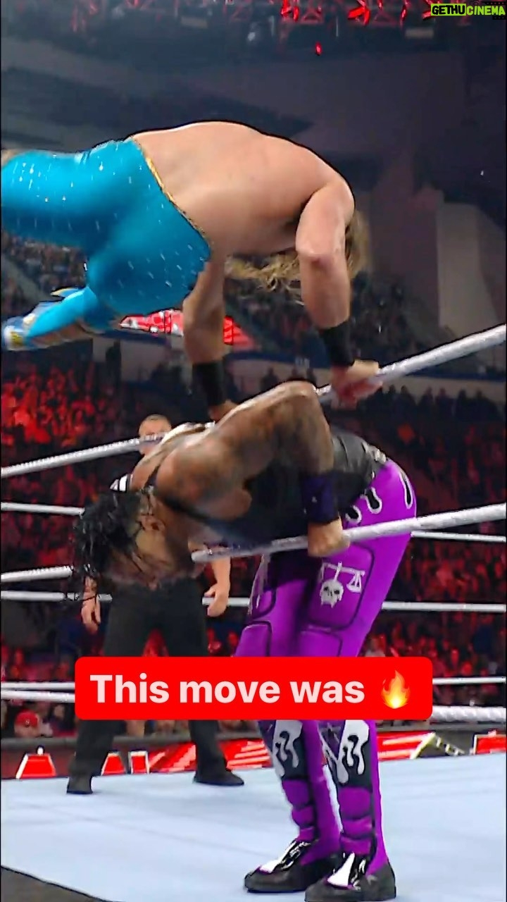 Colby Lopez Instagram - @wwerollins was in his bag against @archerofinfamy 😮💨
