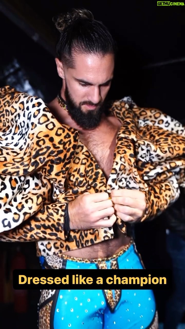 Colby Lopez Instagram - @wwerollins looking absolutely 🔥🔥🔥 ahead of his World Heavyweight Championship Match against @ajstylesp1 at #WWENOC