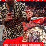 Colby Lopez Instagram - @wwerollins let the WWE Universe know his thoughts on the new World Heavyweight Championship 👀