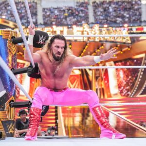Colby Lopez Instagram - Teamwork makes the dream work. 

Gear/ensemble: @iammikaze 
Ensemble: @kingtroi 
Kickpads/gear: @byjolene 

#Wrestlemania