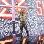 Colby Lopez Instagram – @wwerollins always brings that #WrestleMania drip!