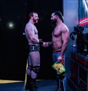 Colby Lopez Instagram - Just two Irish lads having the craic. 

#fortony #mangohabanero

@sourpatchkids @iammikaze @wwe @wwesheamus