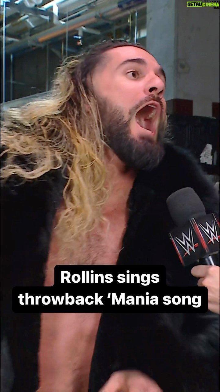 Colby Lopez Instagram - Only 5️⃣8️⃣ days until #WrestleMania and @wwerollins knows the vibes