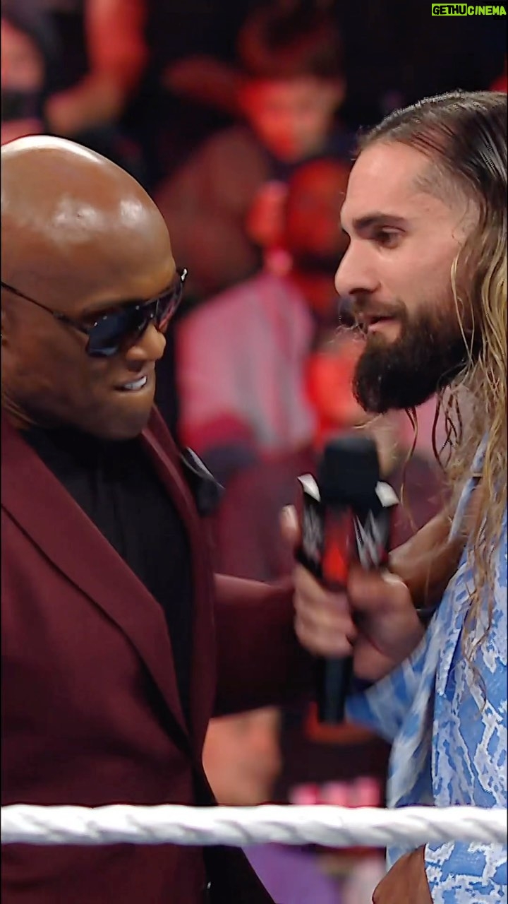 Colby Lopez Instagram - @wwerollins just has a way of getting under @bobbylashley’s skin