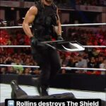 Colby Lopez Instagram - When @wwerollins swung that first chair shot 😢