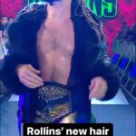 Colby Lopez Instagram - @wwerollins brought back the blond hair for his 10th anniversary in WWE 😍