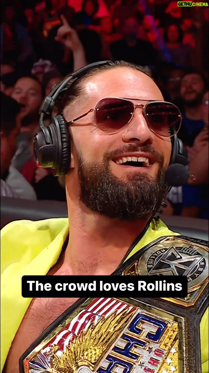 Colby Lopez Instagram - @wwerollins was leading his chorus on #WWERaw