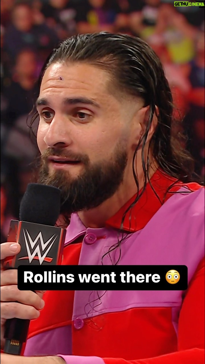 Colby Lopez Instagram - @wwerollins wasn’t afraid to get personal with @riddlebro ahead of #ExtremeRules