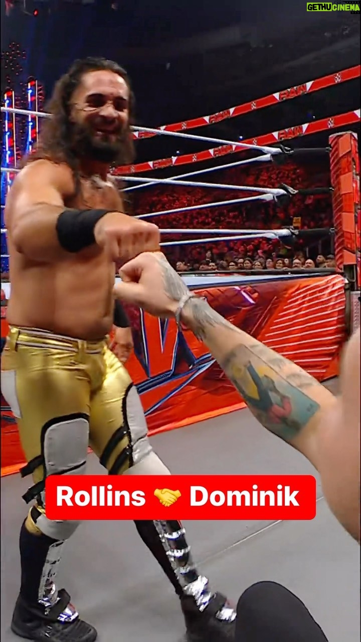 Colby Lopez Instagram - @wwerollins and @dominik_35 have buried the hatchet