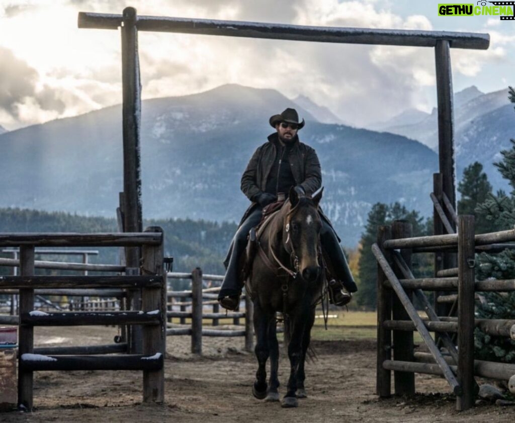 Cole Hauser Instagram - Big night tomorrow! Hope y’all have enjoyed the season. @paramountnetwork @yellowstone