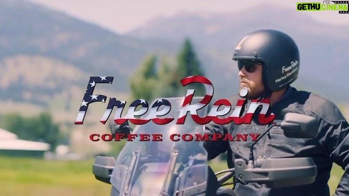 Cole Hauser Instagram - Ride into the weekend with some @freereincoffeecompany Special thanks to @harleydavidson for my modern horse to ride 🇺🇸