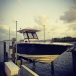 Cole Hauser Instagram - My new baby has arrived! Thx @teamscoutboats for this beauty 🇺🇸 @hukgear for the fishing gear!