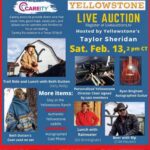 Cole Hauser Instagram - Live auction with Taylor Sheridan today for this wonderful charity! @careity_foundation My wife and I have been supporting this charity along with the Sheridan’s for the last 4 years. I’m buying the beer! @nicsheridanofficial @cynhauser
