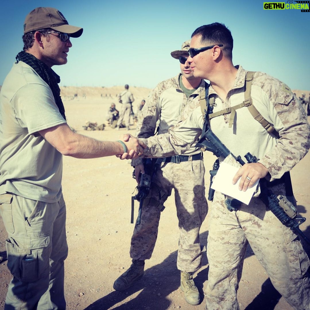 Cole Hauser Instagram - To all the veterans and active duty military across the globe. Thank you for you sacrifice to 🇺🇸@uso #afganistan trip @usmc @usarmy @usairforce @usnavy god bless!