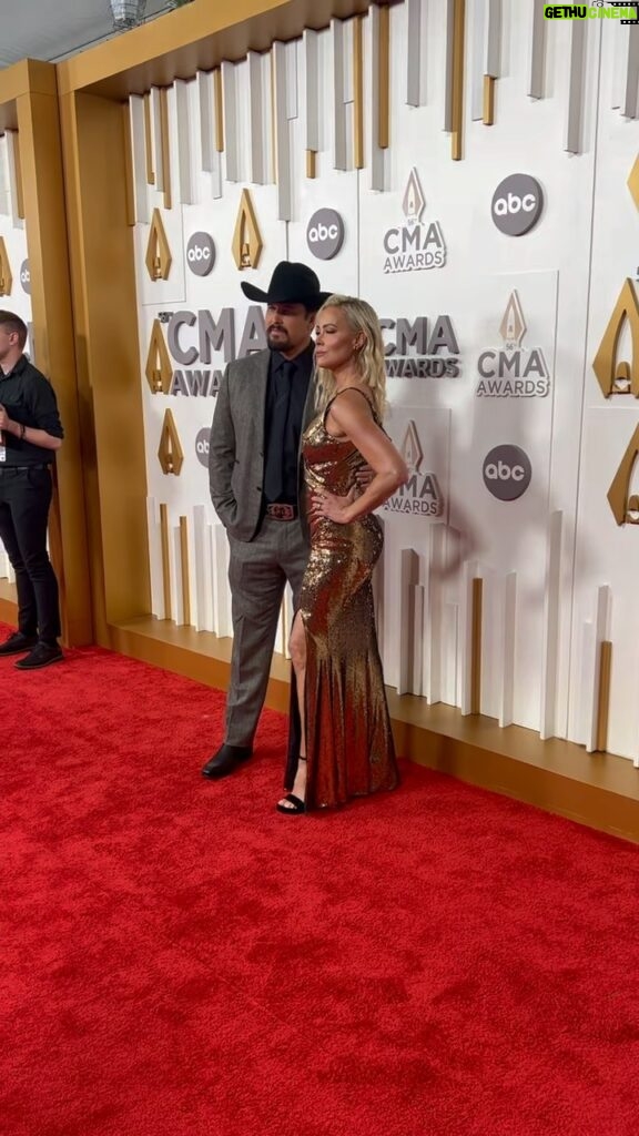 Cole Hauser Instagram - Great night presenting album of the year @cma with my gorgeous wife last eve! Congrats to @lukecombs and all the winners @yellowstone @paramountnetwork