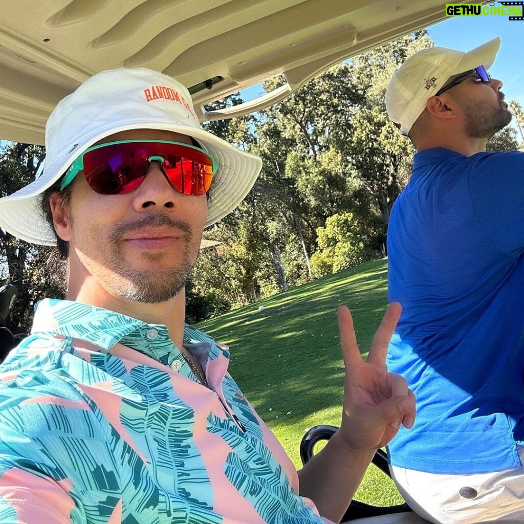 Cole Walliser Instagram - Spent a few days away from LA dancing to vinyl records above the clouds. Played horrible golf too. Atascadero, California