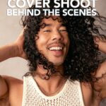 Cole Walliser Instagram - Curl Magazine Cover Shoot BTS!! Last day to order the issue with free shipping. Hit the link in bio! Los Angeles, California