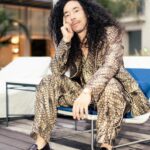 Cole Walliser Instagram - French Riviera mode engaged. Cannes has been a trip, nothing like a Cavalli silk suit to help make you fit in 🥰 📸 @dathhh Hotel Martinez