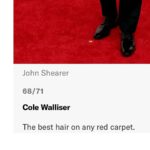 Cole Walliser Instagram – I mean GQ calling my hair the best on any red carpet is a bit beyond anything I could have imagined. Also honored to finally make the Hodinkee Oscars Watch list. 
Tux: @osso._ @ogemdi._ 
Watch: @simon_brette_watches 
Grooming: @penelopevazquez Academy Awards