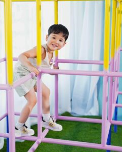 Coleen Garcia-Crawford Instagram - Here’s the first set (of many) super cute photos from Amari’s recent #moosegear shoot. 🥹 I’m so excited to post some of my other favorites, but there are just too many, so be sure to follow @moosegearkids for more! 🤍 Manila, Philippines