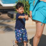 Coleen Garcia-Crawford Instagram - It’s a lovely day to walk my toddler 🤪 @aquaboracay #bettersideofboracay Aqua Boracay