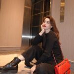 Coleen Garcia-Crawford Instagram - 🖤❤️ Lyon, France