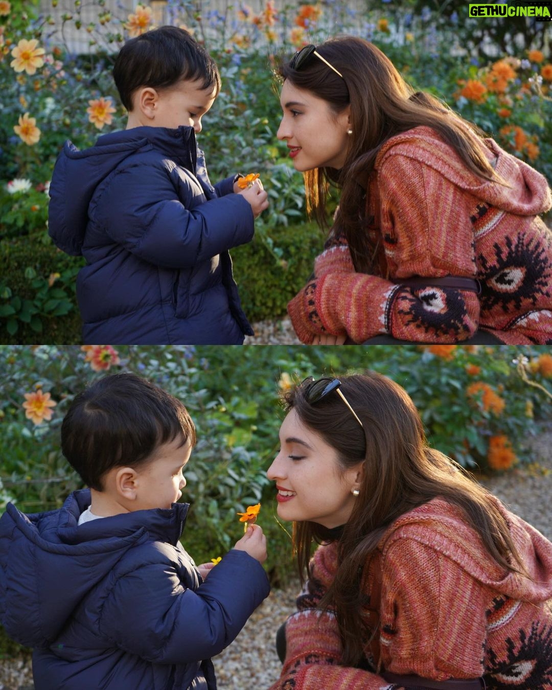Coleen Garcia-Crawford - 265.5K Likes - My sweet, gentle boy and his fascination with flowers. 🥹 You are growing up so so fast, and I’m so blessed to be here with you for all of it. 🌸