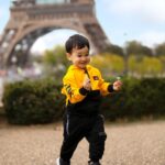 Coleen Garcia-Crawford Instagram - Just the sweetest son ever, running to give Mommy flowers in the most romantic city in the world. 🥹 He learns from the best @billycrawford 😝 Shop his favorite clothes here 👉🏻 @moosegearkids Eiffel Tower, Paris, France