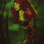 Coleen Garcia-Crawford Instagram - 🕷 A special Halloween episode of MUSINGS with @coleen premieres SATURDAY, 7PM on @bjpascual's YouTube Channel! Photography and Creative Direction @bjpascual Styling @adrianneconcept Makeup @pongniu Hair by @renzpangilinan Set Design by @justine_arcegabumanlag Leather Chainlink Top and Red Leather Top and Belt by @thianrodriguezmnl Leather Dress by @chynnamamawal Cutout Fringe Dress by @ninaamoncio Manila, Philippines