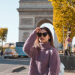 Coleen Garcia-Crawford Instagram – Sweater weather 🖤 Arc De Triomphe, Paris, France