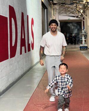 Coleen Garcia-Crawford Instagram - Full support for Daddy! 🌟 Picked @billycrawford up from work (literally lol) and had time to play while he showed us around. Amari’s favorite part was….. opening and closing the doors, of course. 🙃

SO EXCITED FOR YOU, MY LOVE! You are gonna do great, and we’ll be here for you every step of the way! Already so proud of you! 💕