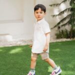 Coleen Garcia-Crawford Instagram - Here’s the first set (of many) super cute photos from Amari’s recent #moosegear shoot. 🥹 I’m so excited to post some of my other favorites, but there are just too many, so be sure to follow @moosegearkids for more! 🤍 Manila, Philippines