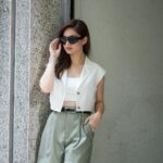 Coleen Garcia-Crawford Instagram - The #LBxColeen collection is now available on lovebonito.com! 🥰 Here’s a peek at how I styled the pieces together! I love how versatile and wearable they are for everyday city life! ✨ ○ Gerty Tailored Tie Back Blazer ○ Sela Tailored Peg Leg Pants ○ Larsie Tailored Linen Cropped Shirt ○ Paula Pleather A-line Shorts ○ Sitti Relaxed V-neck Blazer ○ Wyatt Cotton Oversized Button Down Shirt ○ Zenith Batwing Knit Cardigan ○ Bradie Denim Flare Jeans ○ Thalie Tailored Wide Leg Pants Which one’s your favorite? 😍 #LBxColeen #welovebonitoPH Manila, Philippines